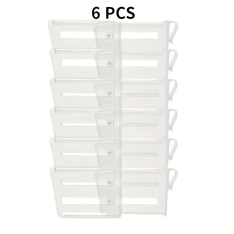 Transparent Refrigerator Side Door Sorting Divider - Customizable Kitchen Storage Space Management, Refrigerator Compartme