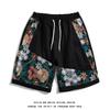 Summer Men Japanese Embroidery Shorts Men Casual Shorts Men Chinese Style Shorts Brand Beach Shorts Male Boardshort