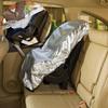 2PCS/1PC Universal Children's Car Safety Seat Sunshade Kid Dust Cover Sunscreen Blocking Ultraviolet Heat Insulation Seat Cover
