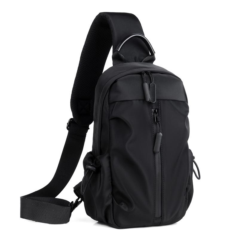 Men's Korean Version of The Chest Bag, A Single-shoulder Crossbody Bag for Business, Leisure, Business Trips and Travel