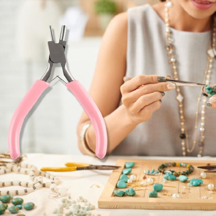 Comfortable Handle Pliers Multifunctional Pliers Wire Wrapping Tool Metal Wires Bending Pliers Jewelry Making Supplies