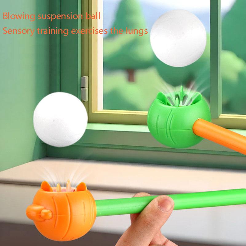 

Small Horn Floating Ball Children And Baby Exercise Blowing You Can Blow Mouth Muscle Training Early Education Toy