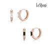 [LsSHOP] 14K Color Brick Earrings (Gold Plated)_LJ5319BRE