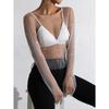 European and American Personalized Best Selling Women's Clothes Grid Rhinestone Fishnet Long Sleeves Sexy Silm Rhinestone Tops Party Sexy Long Sleeves