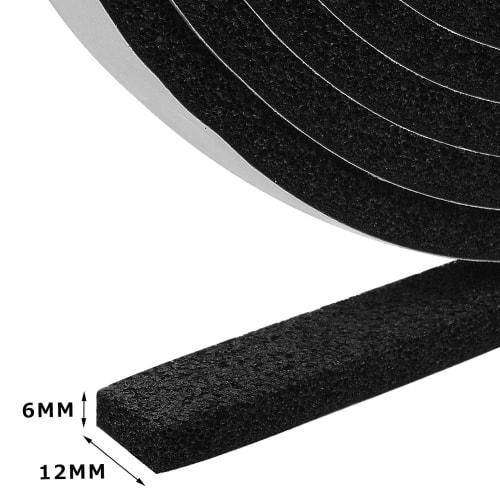Gap Tape, Soundproof Door Stopper, Silent Tape, Airtight Waterproofing, Soundproofing, Insect Repellent, Collision Prevention, Sponge Gap Tape, 2-Pack
