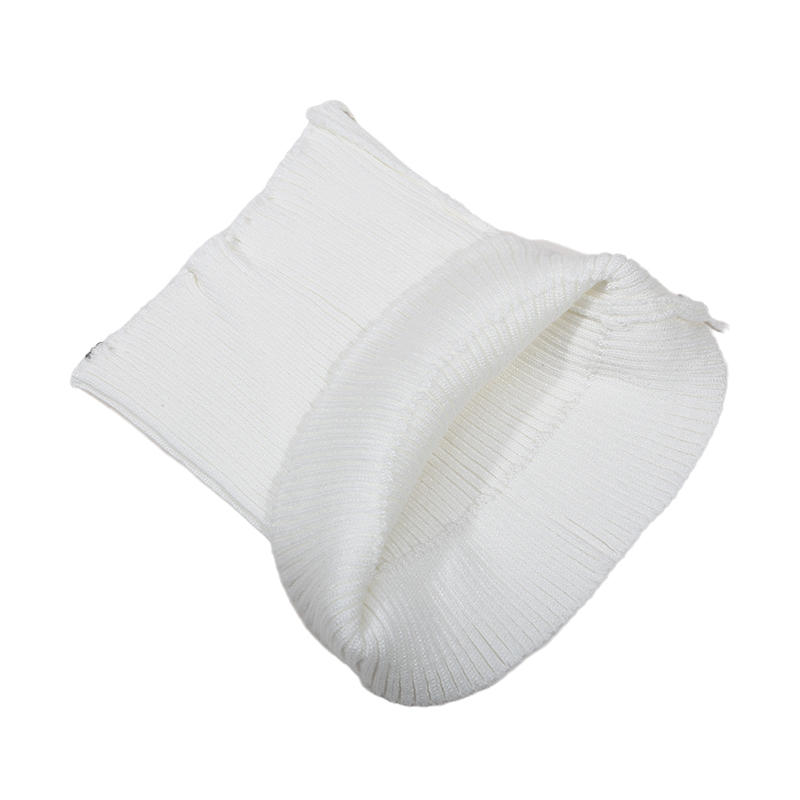 Autumn Winter Women's Fashion Warm Neck Protection Head Scarf Stretch Knitted Wool High Neck Collar