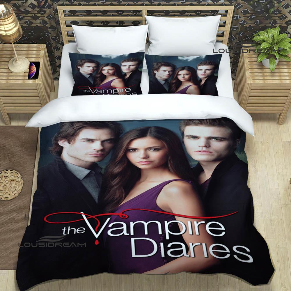 3D Damon Salvatore Printed Bedding Sets Exquisite Bed Supplies Set Duvet Cover Comforter Set Bedding Set Luxury Birthday Gift