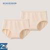 Women's High-Waisted Long-Staple Cotton Briefs (2-Pack)