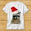 Christmas Raccoon Funny Xmas Gift T Shirt Cult Movie Best Seller Music Top 2409