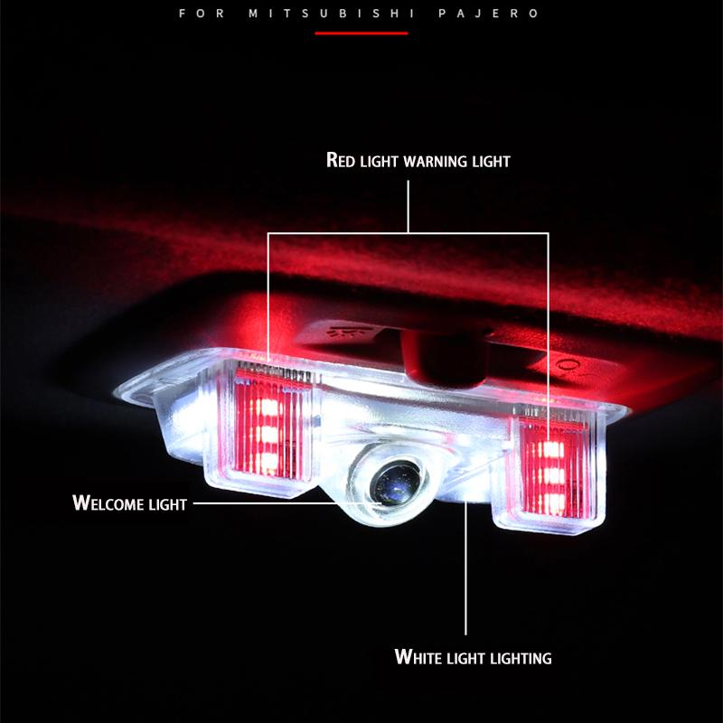 For V97 V93 V87 V98 Mitsubishi Pajero Montero door light trunk welcome light trunk warning light modification