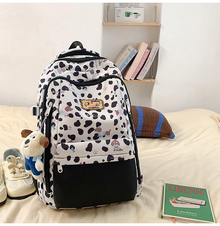 Ultra-light Backpack for Girls: Ideal for Middle & High School Students, Printed Laptop Backpack, Outing Handbag, Shoulder Bag