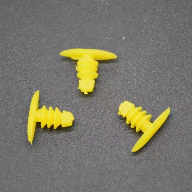 100Pcs Universal Auto Replace Screws Weatherstrip Retainer Plastic Rivets Seal Clip For Honda Toyota For All Car