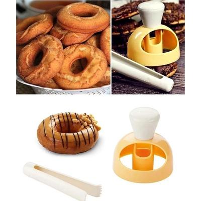 Creative DIY Home Hotel Dessert Baking Abrasive ABS Pastry Donuts Making Molds Baking Tools Cake Moulds