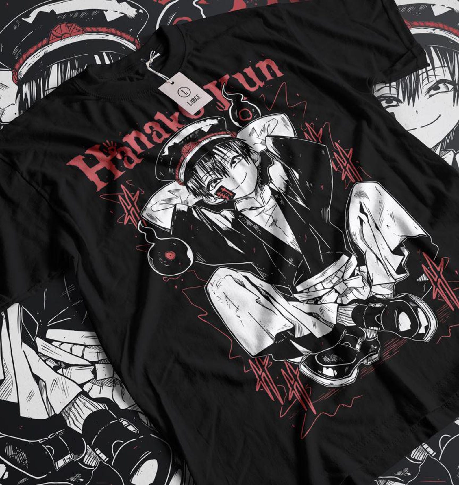 Hanako Kun Yashiro Nene Manga Shirt -toilet bound hanako kun shirt,anime shirt,hanako shirt,tbhk shirt,jibaku shounen hanako-kun 2XL