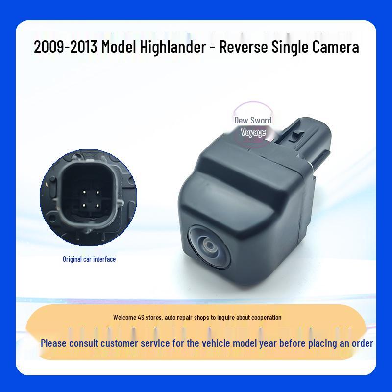 

08-13 Toyota Highlander Waterproof Night Vision Rear Camera Tech Support + 18-month Warranty + Fast Shipping