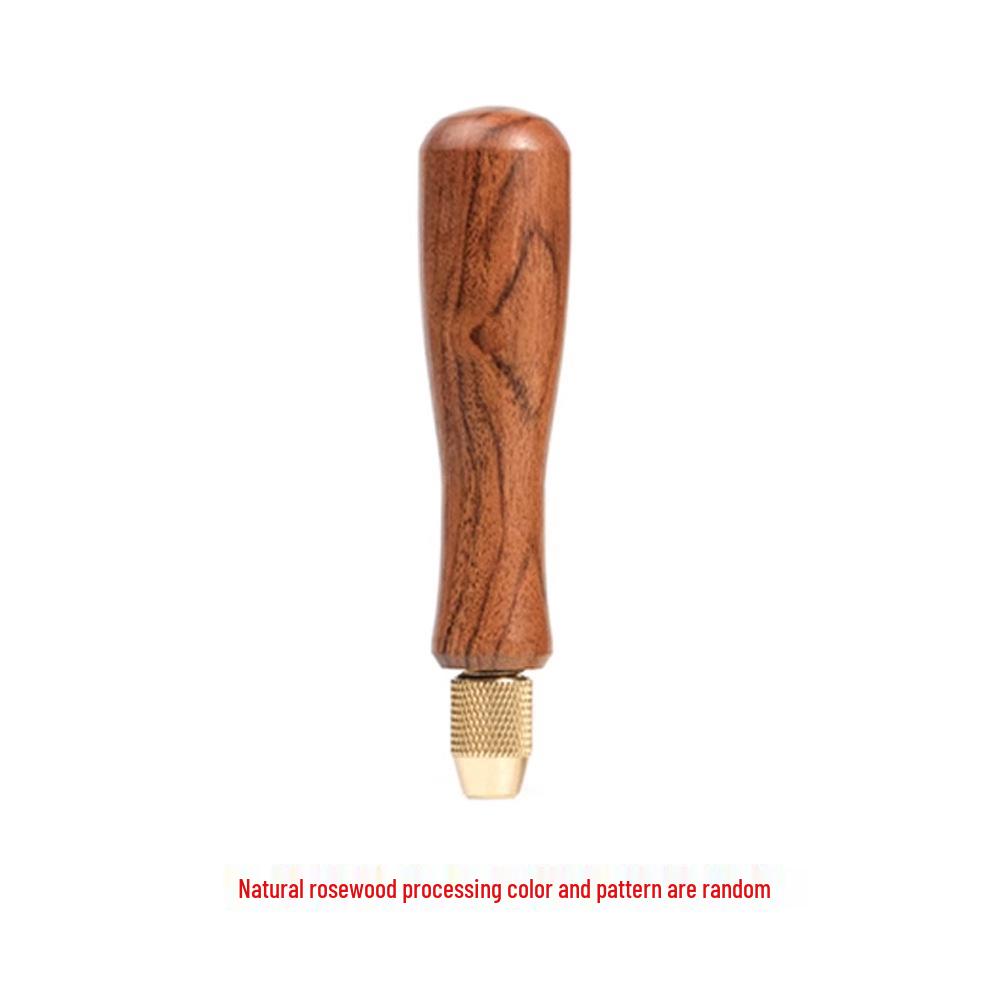 Titanium-Plated Diamond Alloy File Set with Rosewood Handles