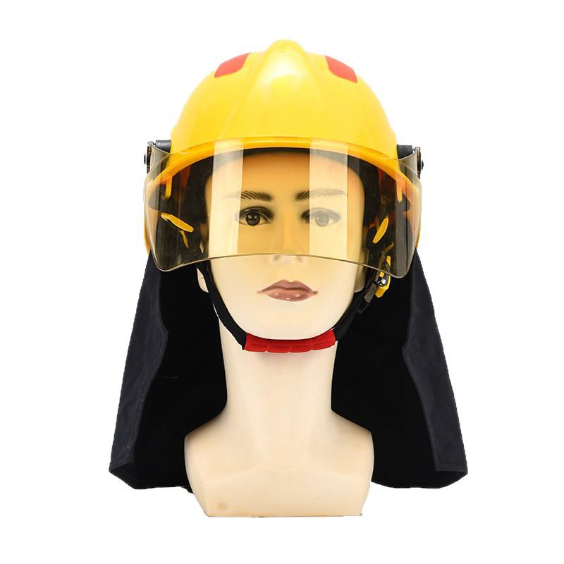 Unified Fire Rescue Safety Helmet: Fire-Resistant, Anti-Smash Emergency Equipment for Disaster Relief - 17 Models