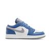 Air Jordan 1 Low GS True Blue Cement 553560-412