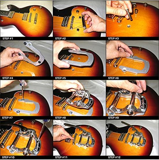 VIBRAMATE B5 Mounting (Bigsby Kit, Chrome) [V5 C]