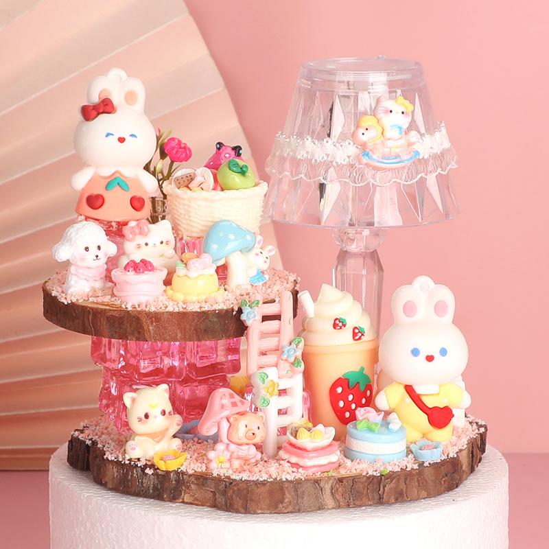 DIY Cute Pet Night Light Kit: Cartoon Crystal Lamp for Kids, Handmade Craft & Gift
