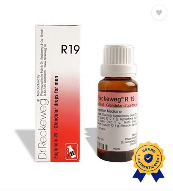 

доктор. Reckeweg R19 Glandular Drops для чоловіків 22 мл