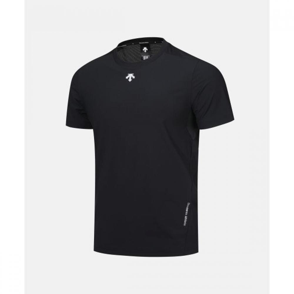 

Футболка с коротким рукавом Descente ICemotion Cooling Tricoat, черная BLK0BLACK/100