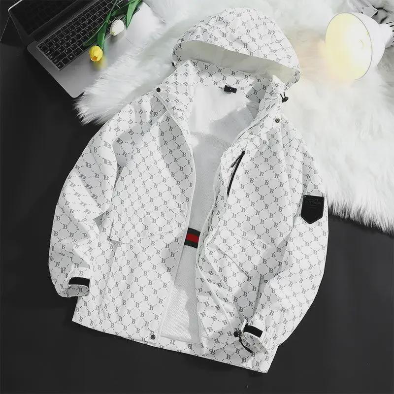 2023 Herren Frühlingstrend Windbreaker: B-Buchstabendesign für junge Paare