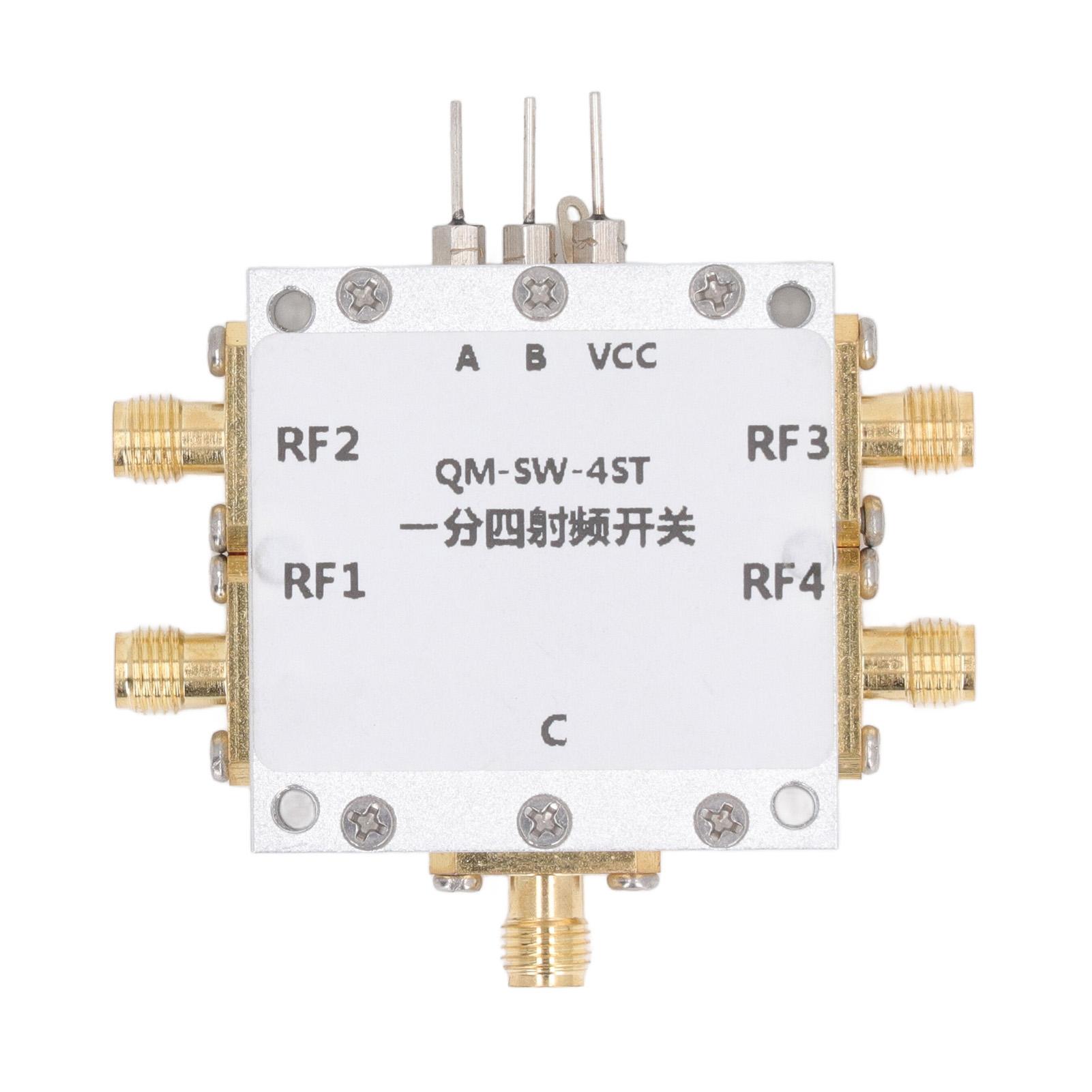 

RF Switch Module 0.1РЧ-перемикач SP4T з високою ізоляцією, широким діапазоном і низькими втратами частоти 6 ГГц