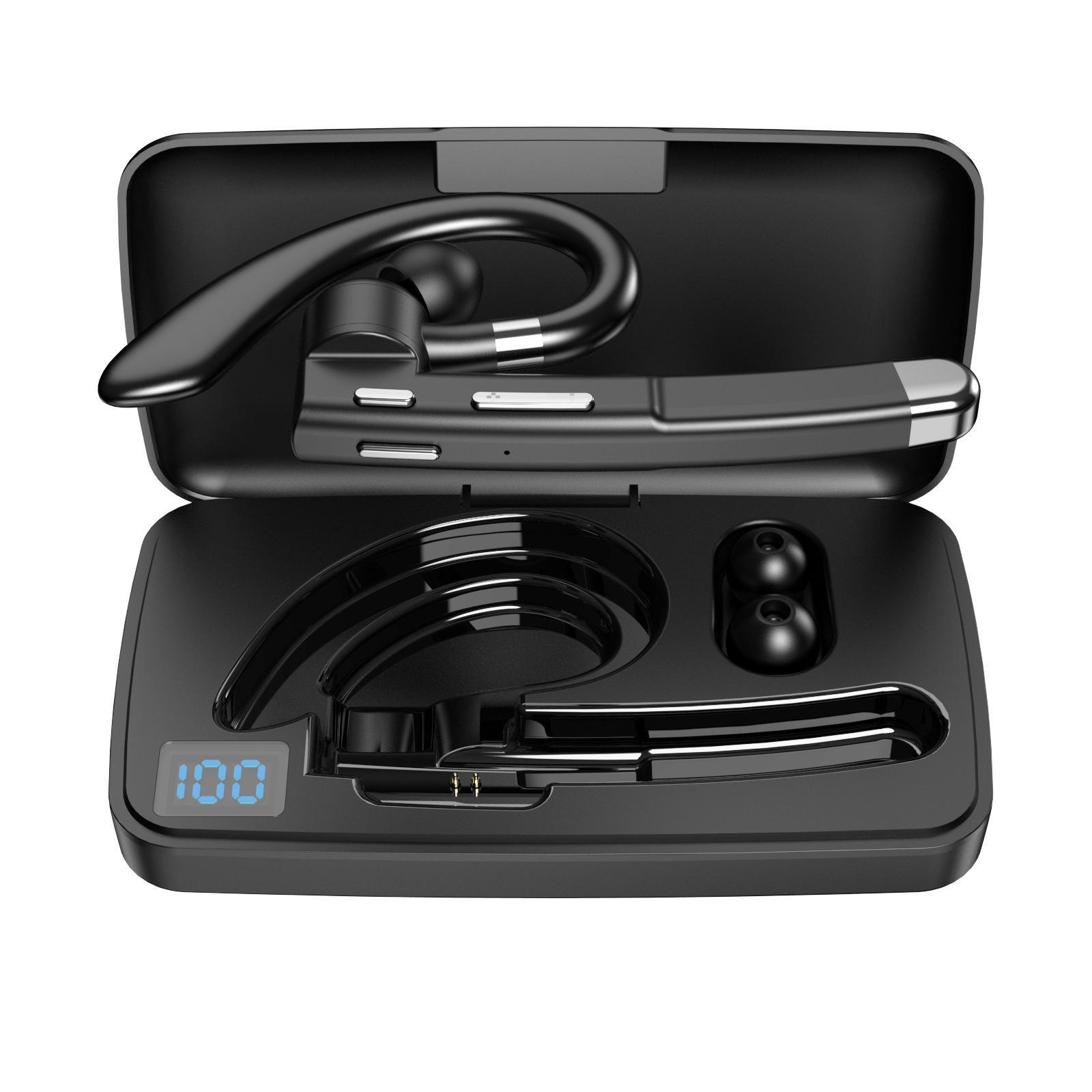 

Bluetooth-гарнитура YYK520 525 Business, вращающаяся модель, вкладыши с зарядным чехлом и цифровым дисплеем 520 second generation with charging case