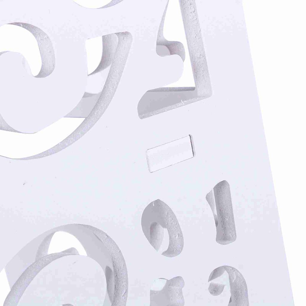 White Hollow Carved 4 Tier Corner Shelf Bookcase Display Cosmetic Storage Bathroom Shelving