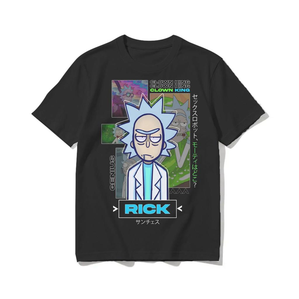 GET SCHWIFTY R-Rick and M-Morty T Shirt Cotton Hipster T-Shirts Round Collar Tees Short Sleeve Clothing