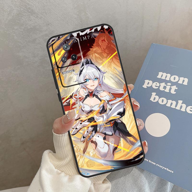 Honkai Impact 3rd For Xiaomi 12T 11T Pro 11 12 13 Lite Case For POCO F5 X3 X5 Pro F4 X4 GT F3 M5 M5s C40 Cover