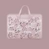 Cute Cartoon Bear Print Laptop Handbag Waterproof PU Shockproof Notebook Carrying Bag For Macbook Huawei Xiaomi 13-16 Inch