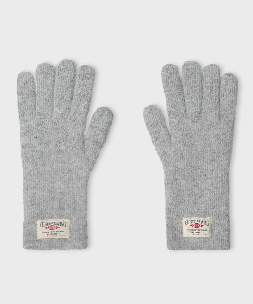 CHICKS Mohair Blur Fingerhole Gloves (8 Colors)