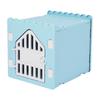 All-Season Cat House: Four-Sided Doors & Windows, Multi-Directional Ventilation, Spacious, Birthing Room, Rainproof, Outdoor Cat Shelter.