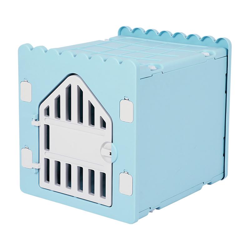 All-Season Cat House: Four-Sided Doors & Windows, Multi-Directional Ventilation, Spacious, Birthing Room, Rainproof, Outdoor Cat Shelter.