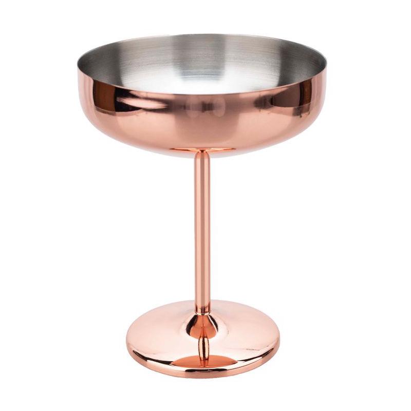 304 Stainless Steel Stemmed Wine and Cocktail Glass
