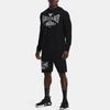 Under Armour Project Rock Terry Printed Hoodie Men Black 1370458-001