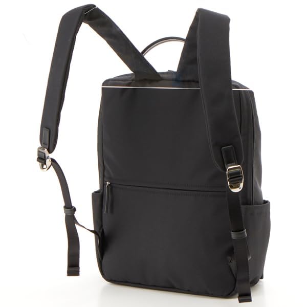 Backpack Belt Square Backpack 2004203 Black [Isaac] (10)