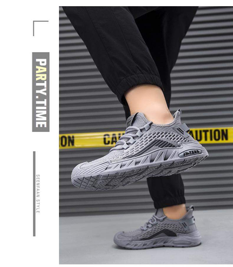 Men's Plus Size Minimalist Casual Sneakers – Trendy, Breathable, and Lightweight Running Shoes