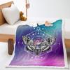 Blanket Skull Butterfly Blanket Digital Printed Lamb Fleece Crystal Fleece Blanket