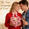 Fête des Amoureux 10 Fleurs Artificielles Roses Florales avec 1 Ours dans une Boîte Cadeau pour Petite Amie Femme Mariage Décoration de Fête à la Maison