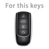 Car Key Case Cover For Chery Tiggo 8 Pro Tiggo 8plus New 5 Plus 7pro Chery Tiggo 7 Pro Max Omoda 5 C5 Modod Protector Fob