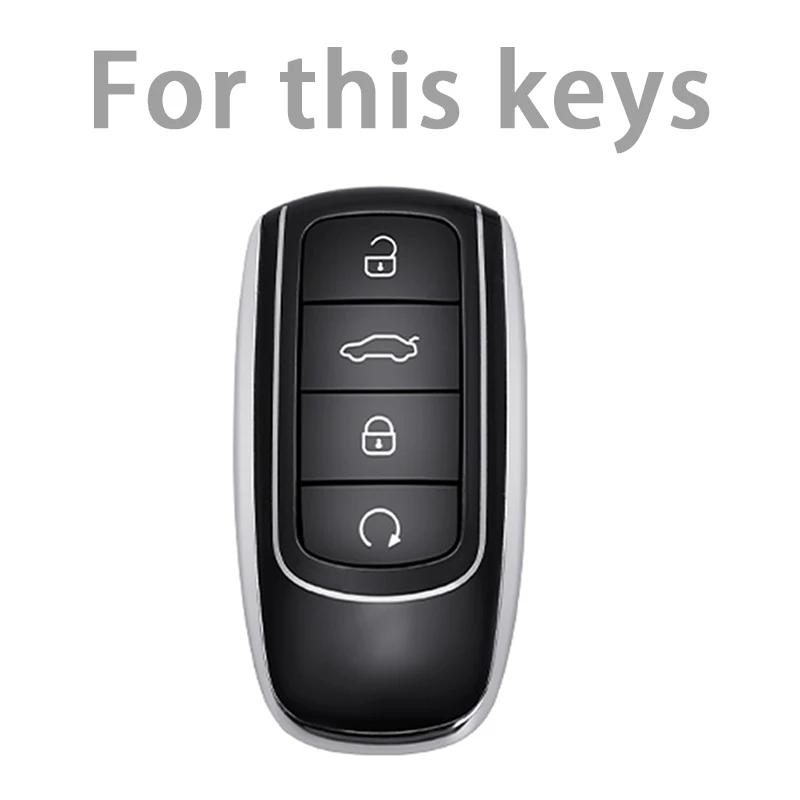 Car Key Case Cover For Chery Tiggo 8 Pro Tiggo 8plus New 5 Plus 7pro Chery Tiggo 7 Pro Max Omoda 5 C5 Modod Protector Fob