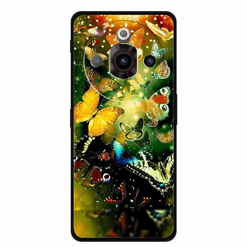 Funda For ZTE Nubia Focus Pro 5G Soft Bumper For Nubia Focus Pro Black Silicone Phone Cases Nubia Focus Pro 5G Protective Coque
