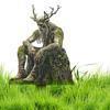 2D Waldgartenpfahl Sitzender Elf Pfahl Stehender Baum Elf Pfahl für Rasen Dekorative Garten