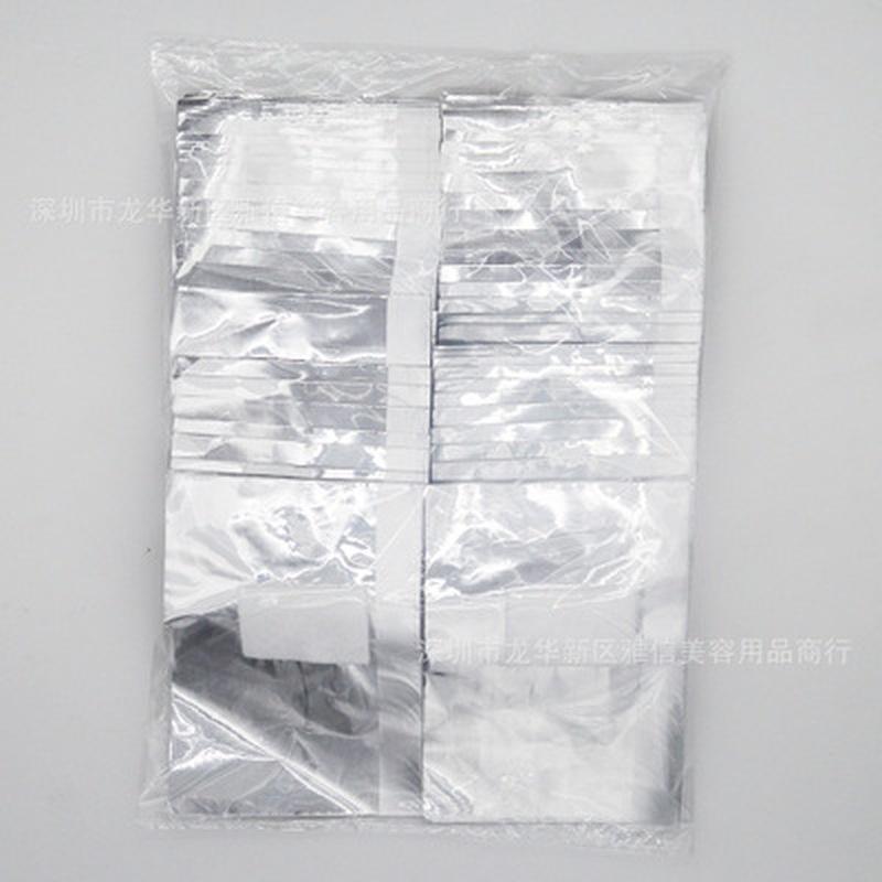 50Pcs/100Pcs Aluminium Foil Nail Art Soak Off Acrylic Gel Polish Nail Removal Wraps Remover Makeup T