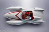 TAMASHII NATIONS Chogokin Mach GoGoGo Approximately and Painted Action Figure Mach-Go, 270mm, PVC, ABS, Die-cast