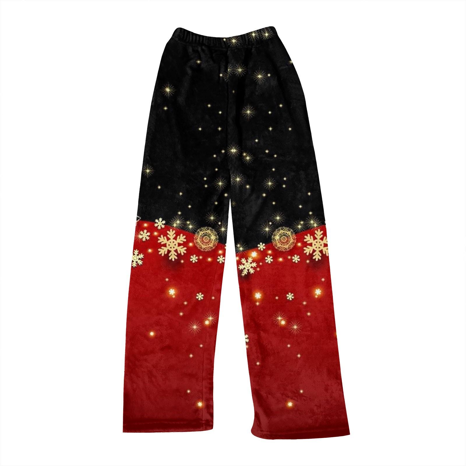 

Жіночі осінньо-зимові штани в клітку, повна довжина, спортивні штани L