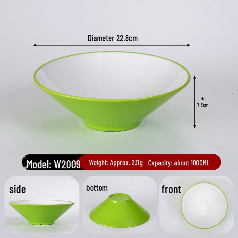 Commercial Melamine Douli Bowl